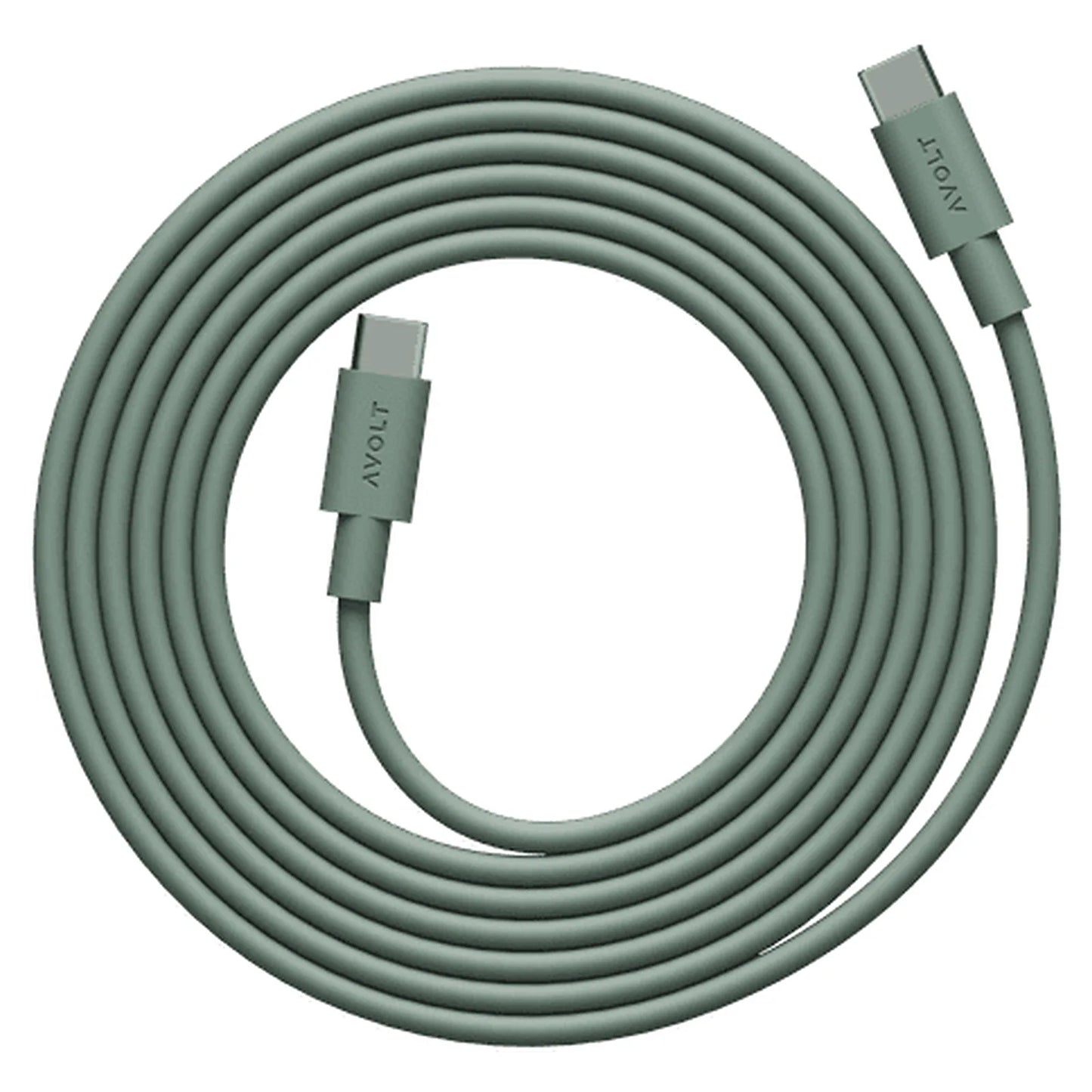 Avolt Kabel ładujący Usb C - zdjęcie główne kolor zielony