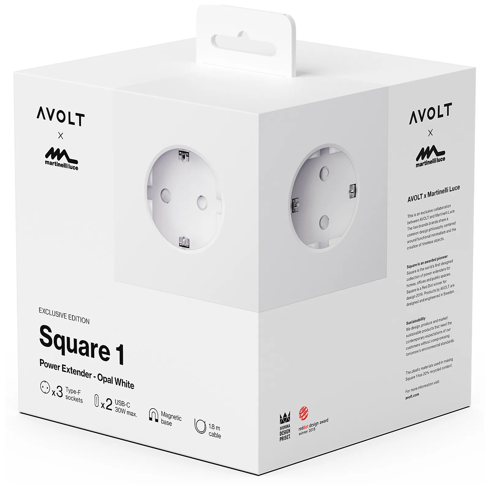 Avolt Listwa zasilająca Square 1 - zdjęcie 77
