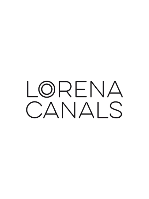 Pionowe logo lorena canals – ręcznie robione tekstylia bawełniane z certyfikatem bezpieczeństwa