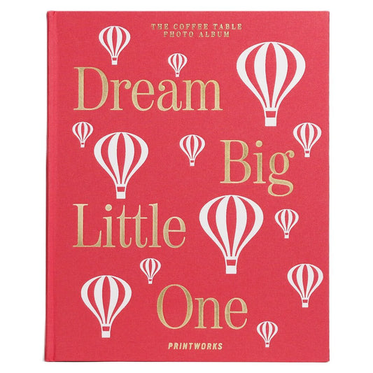 Printworks Album dziecięcy Dream Big Little One - wariant kolor czerwony - widok 2