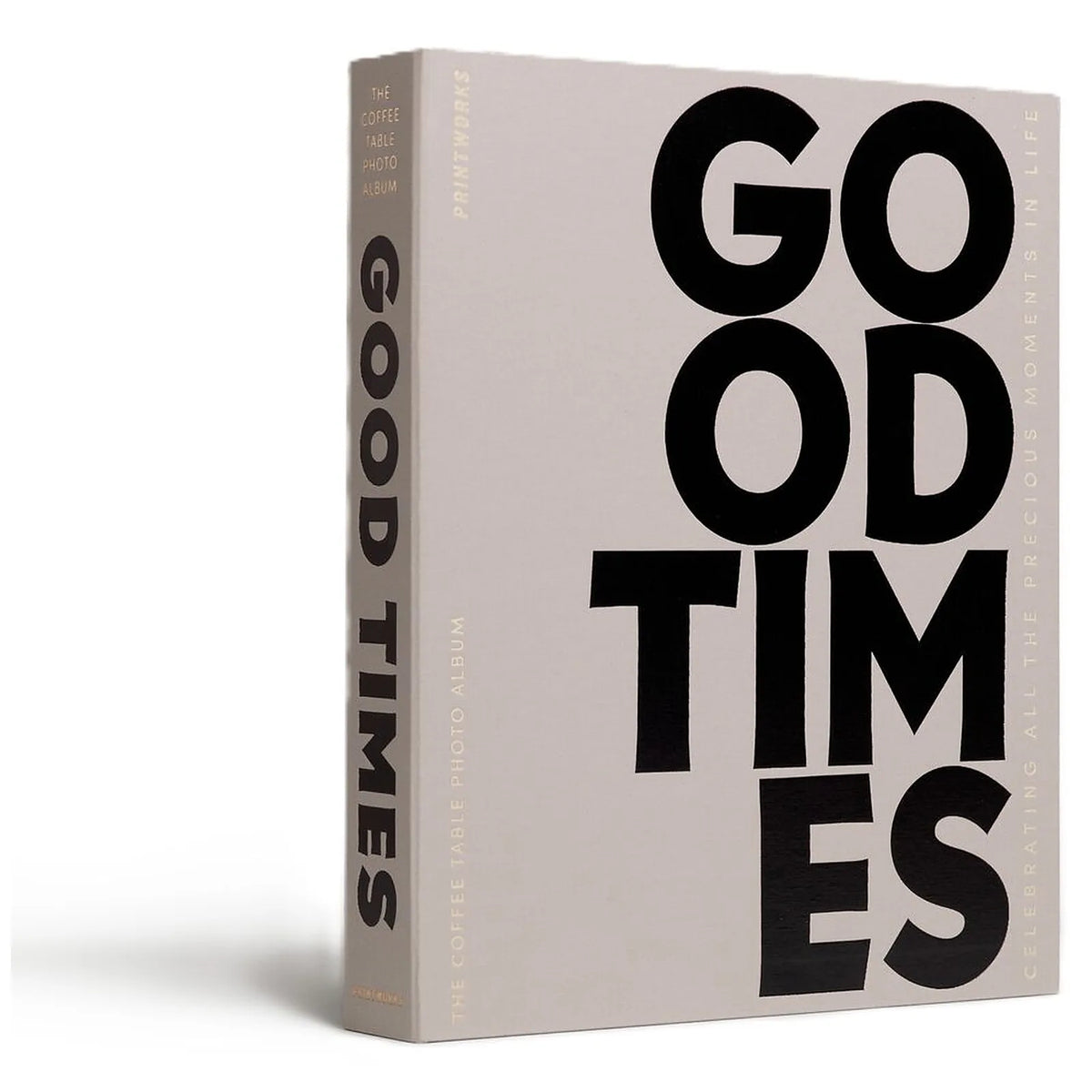 Printworks Album fotograficzny Good Times rozmiar L - wariant kolor szary - widok 3
