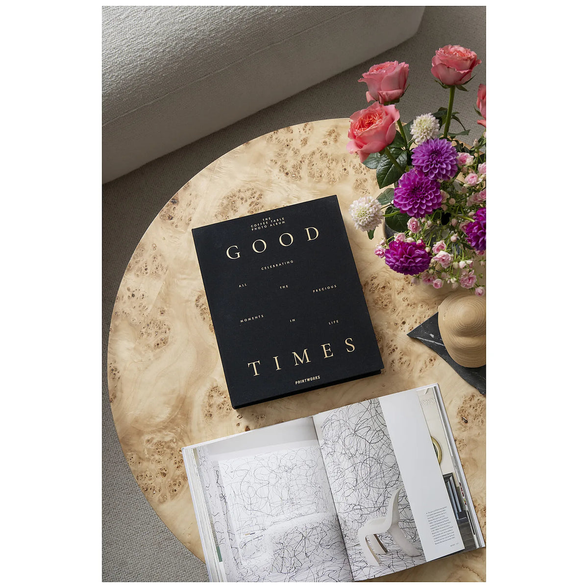 Printworks Album fotograficzny Good Times rozmiar L - wariant kolor czarny - widok 15