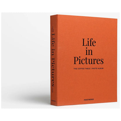 Printworks Album fotograficzny Life In Pictures - zdjęcie główne kolor pomarańczowy - widok 1