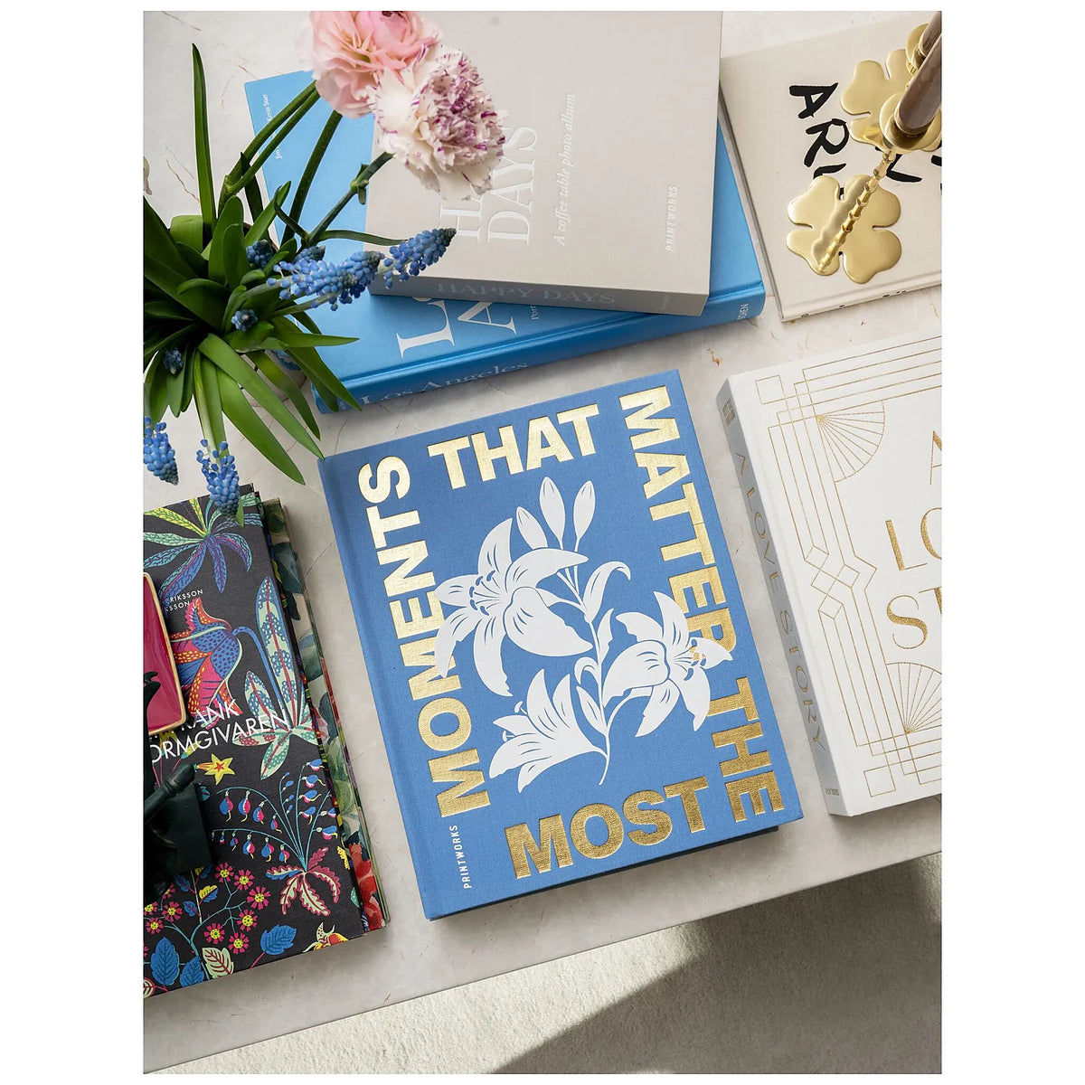 Printworks Album fotograficzny Moments that Matters the Most - wariant kolor niebieski - widok 15