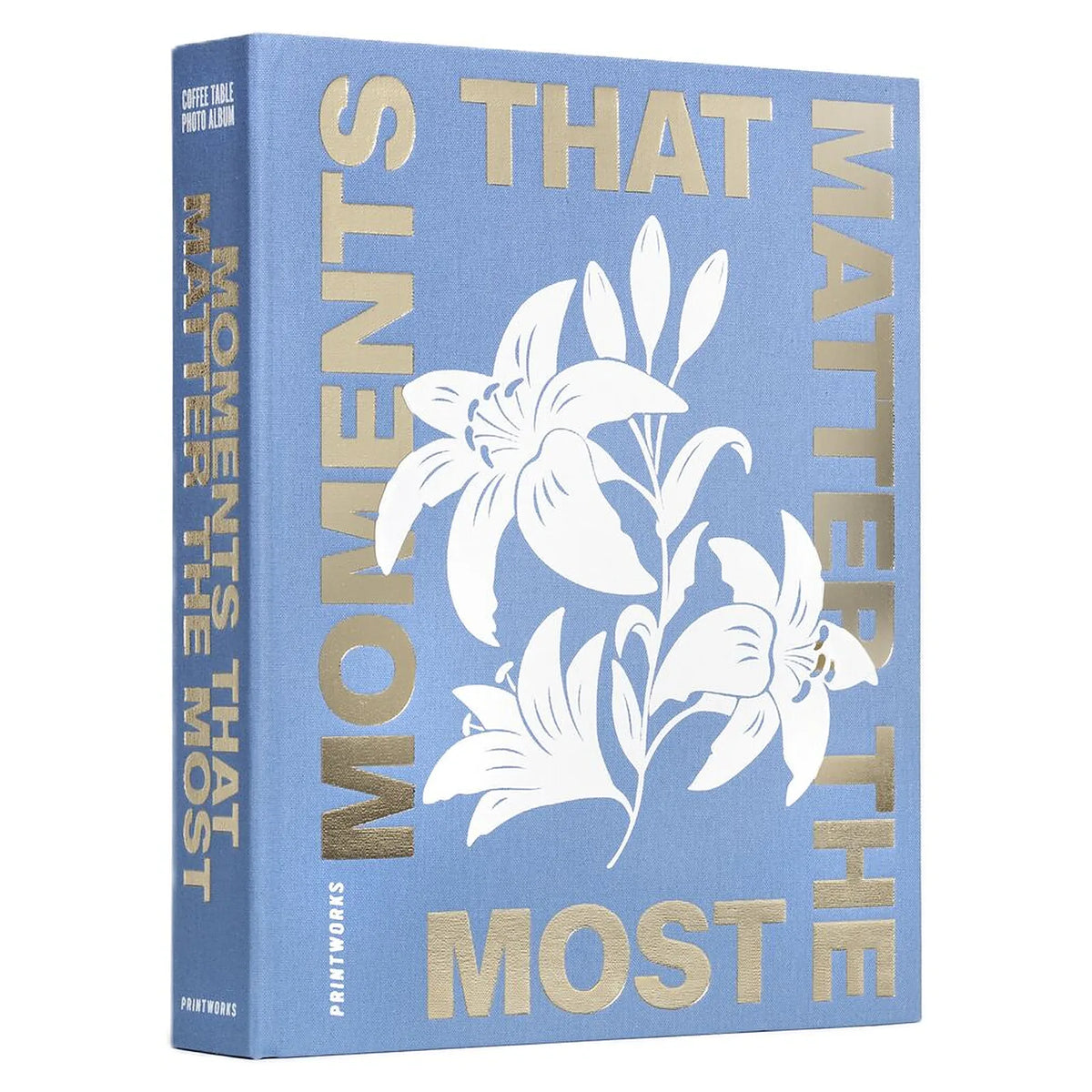 Printworks Album fotograficzny Moments that Matters the Most - wariant kolor niebieski - widok 4