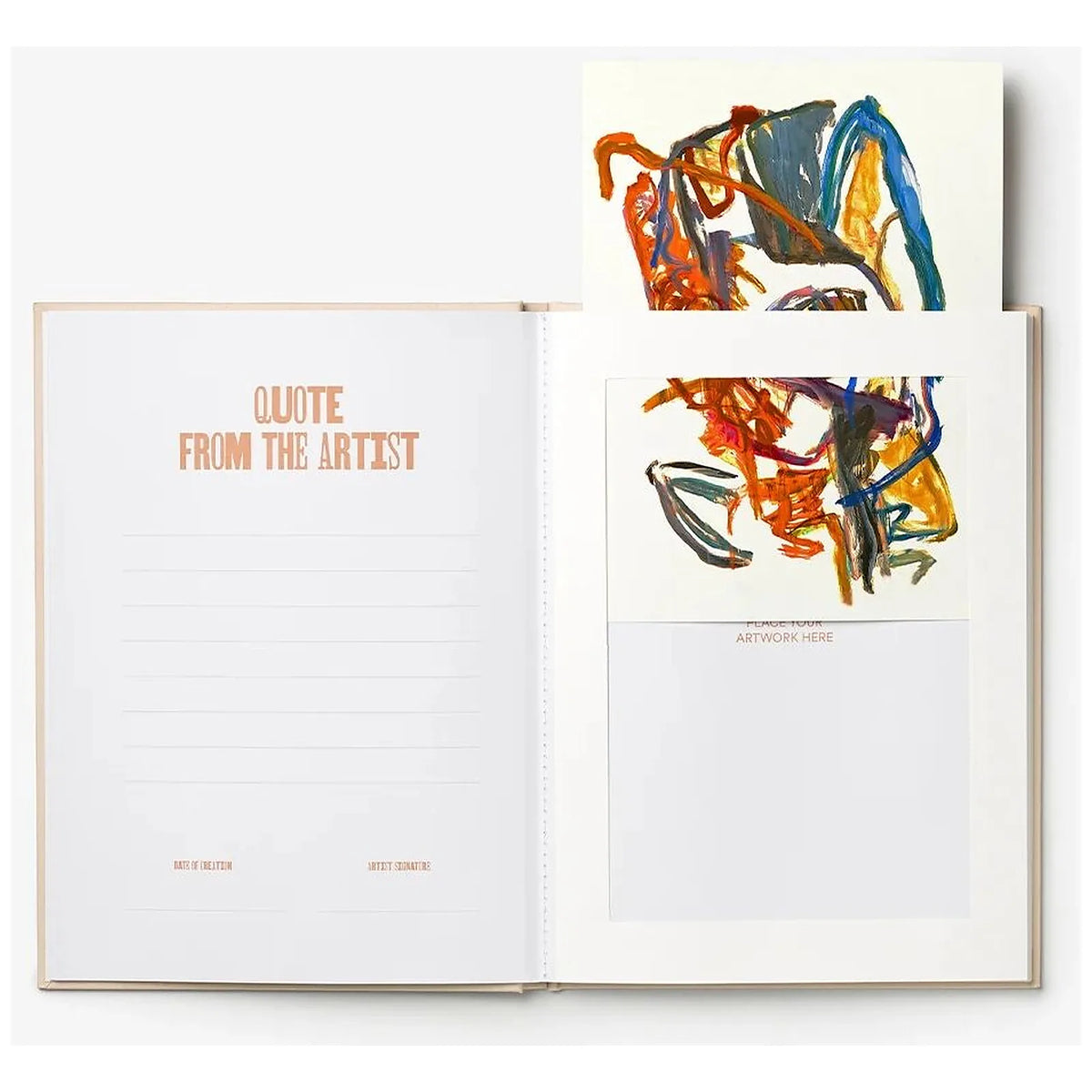 Printworks Album na prace dziecięce - wariant Art Gallery - kolor beige - widok 13