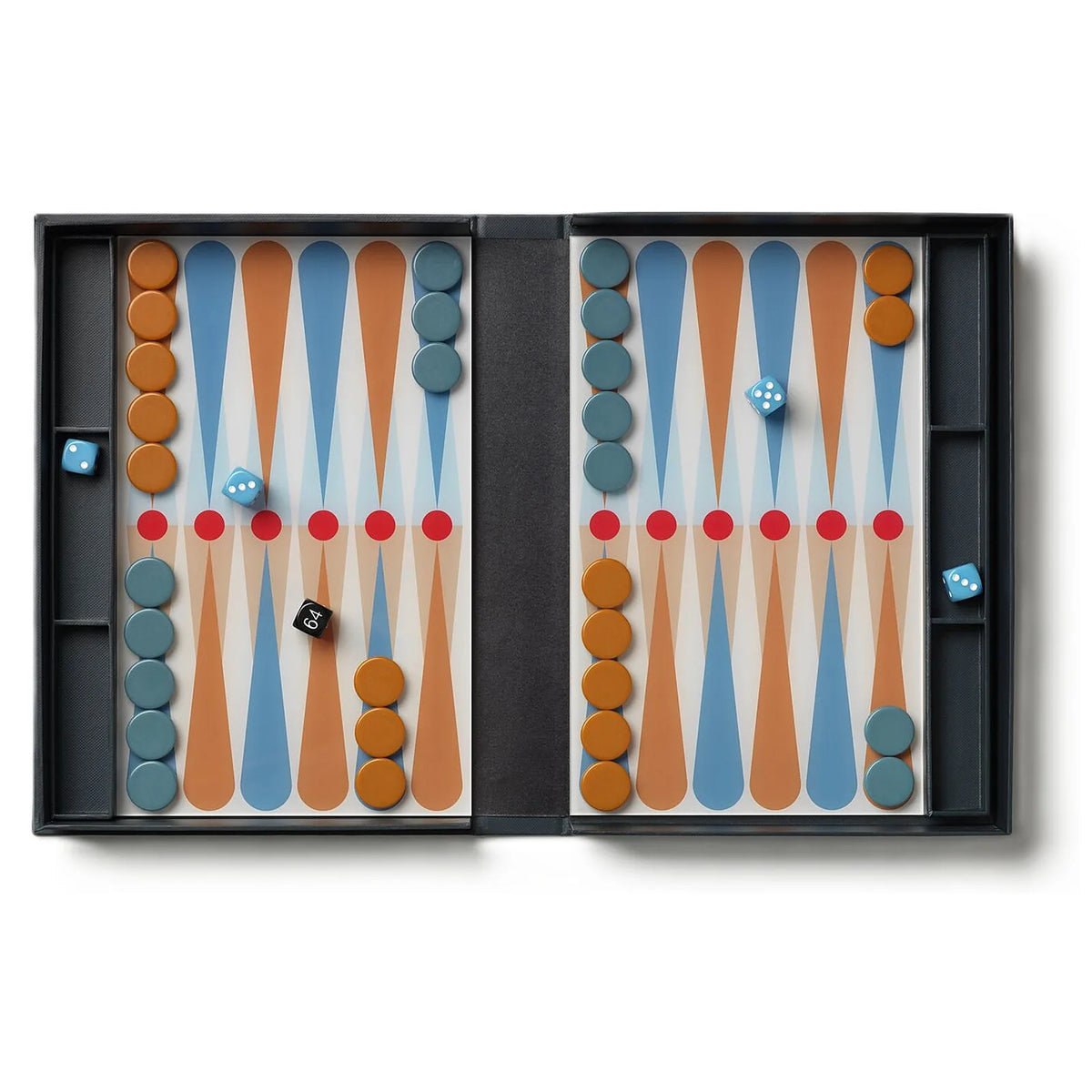 Printworks Gra Backgammon Antracyt - widok 2