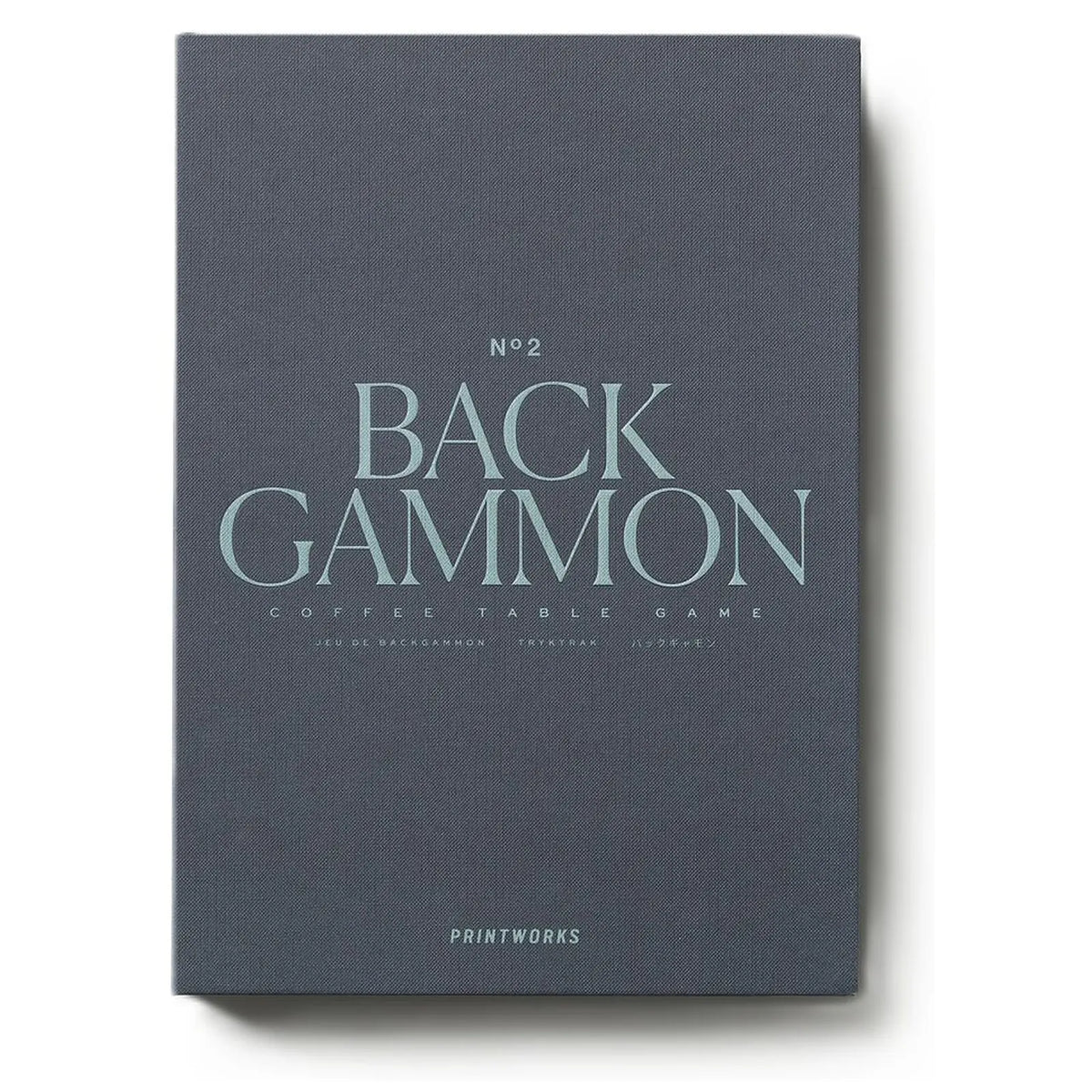 Printworks Gra Backgammon Black edition - zdjęcie główne - widok 1
