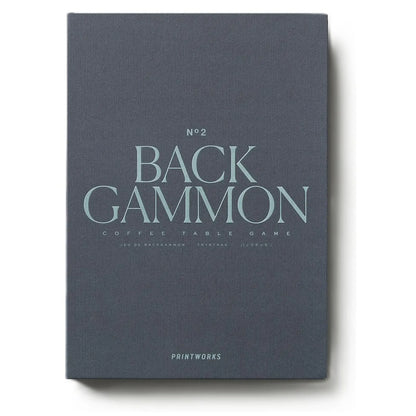 Printworks Gra Backgammon Black edition - zdjęcie główne - widok 1