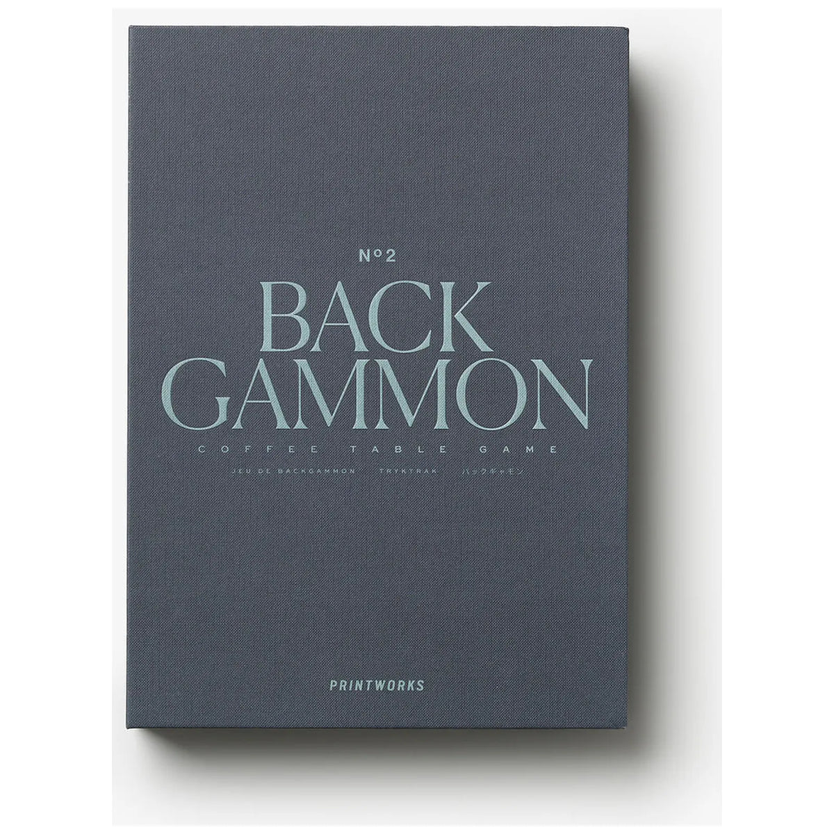 Printworks Gra Backgammon Black edition - widok 6