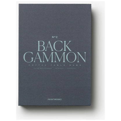 Printworks Gra Backgammon Black edition - widok 6