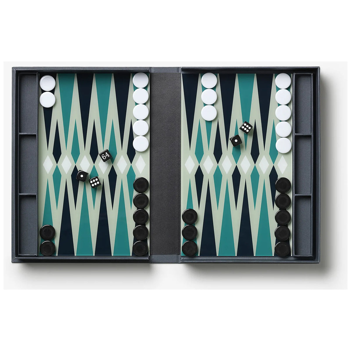Printworks Gra Backgammon Black edition - widok 8
