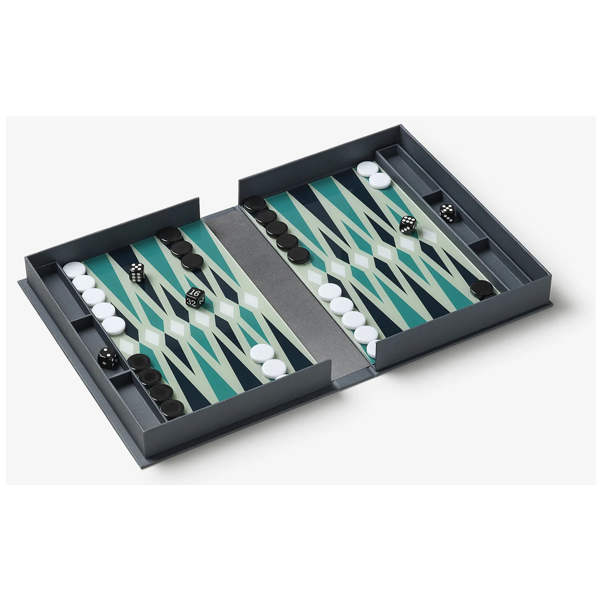 Printworks Gra Backgammon Black edition - widok 9