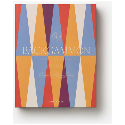 Printworks Gra Backgammon lakierowana - wariant kolor czerwony - widok 6