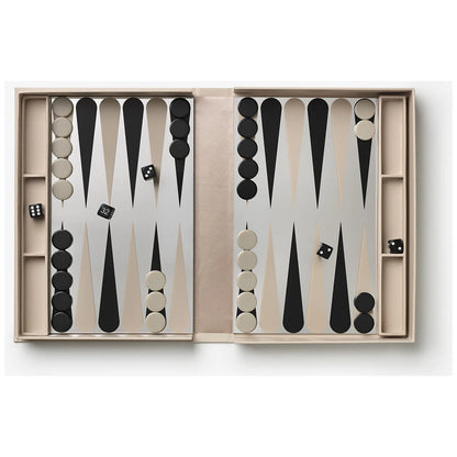 Printworks Gra Backgammon lakierowana - wariant kolor beżowy - widok 16