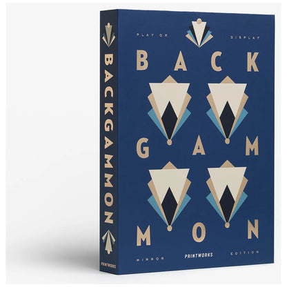 Printworks Gra Backgammon lakierowana - wariant kolor niebieski - widok 20