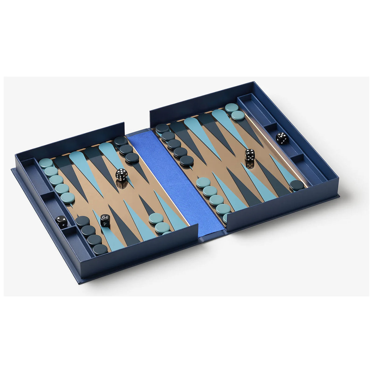Printworks Gra Backgammon lakierowana - wariant kolor niebieski - widok 21