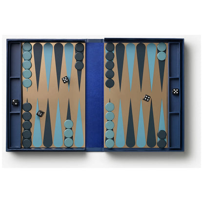 Printworks Gra Backgammon lakierowana - wariant kolor niebieski - widok 22