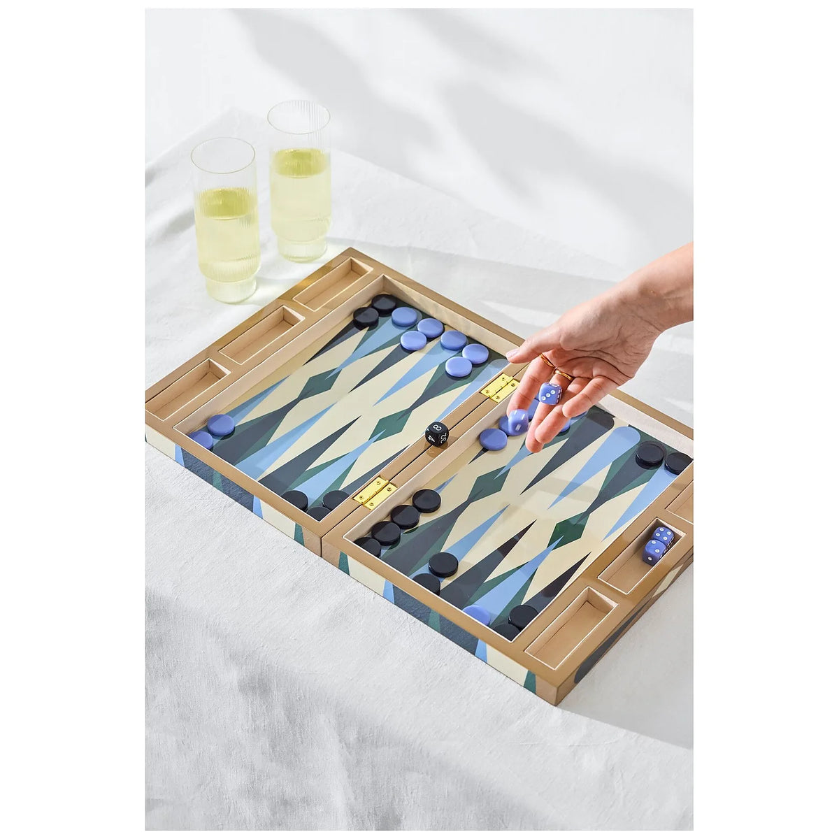 Printworks Gra Backgammon Wood - widok 15