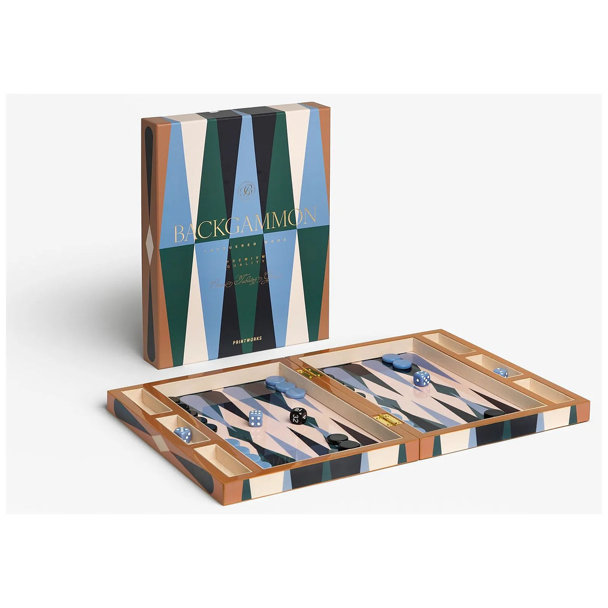 Printworks Gra Backgammon Wood - widok 5