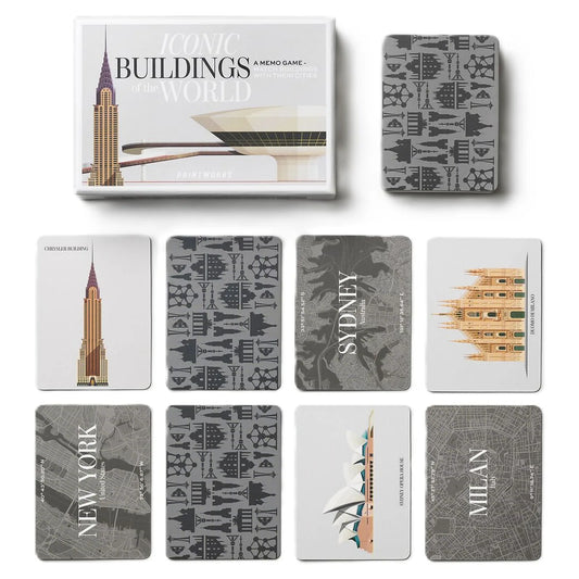 Printworks Gra memory - wariant Kultowe budynki - widok 1