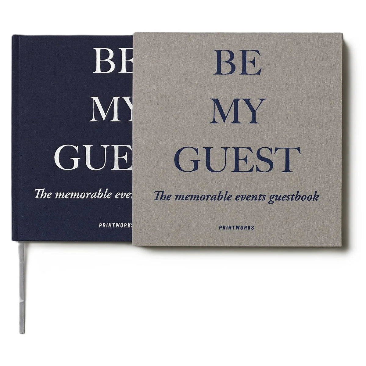 Printworks Księga gości Be my Guest - wariant kolor szary - widok 8
