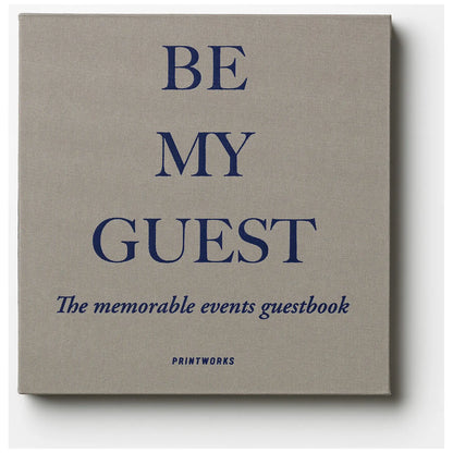 Printworks Księga gości Be my Guest - wariant kolor szary - widok 10