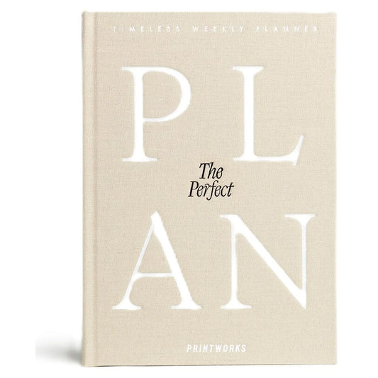 Printworks Planer tygodniowy The Perfect Plan - wariant kolor beżowy - widok 2