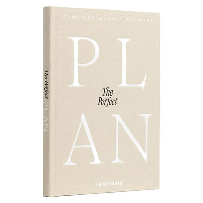 Printworks Planer tygodniowy The Perfect Plan - wariant kolor beżowy - widok 4
