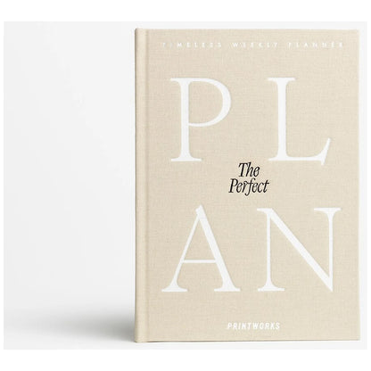 Printworks Planer tygodniowy The Perfect Plan - wariant kolor beżowy - widok 7