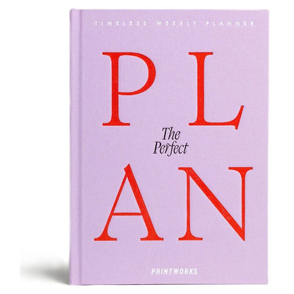 Printworks Planer tygodniowy The Perfect Plan - zdjęcie główne kolor fioletowy - widok 1