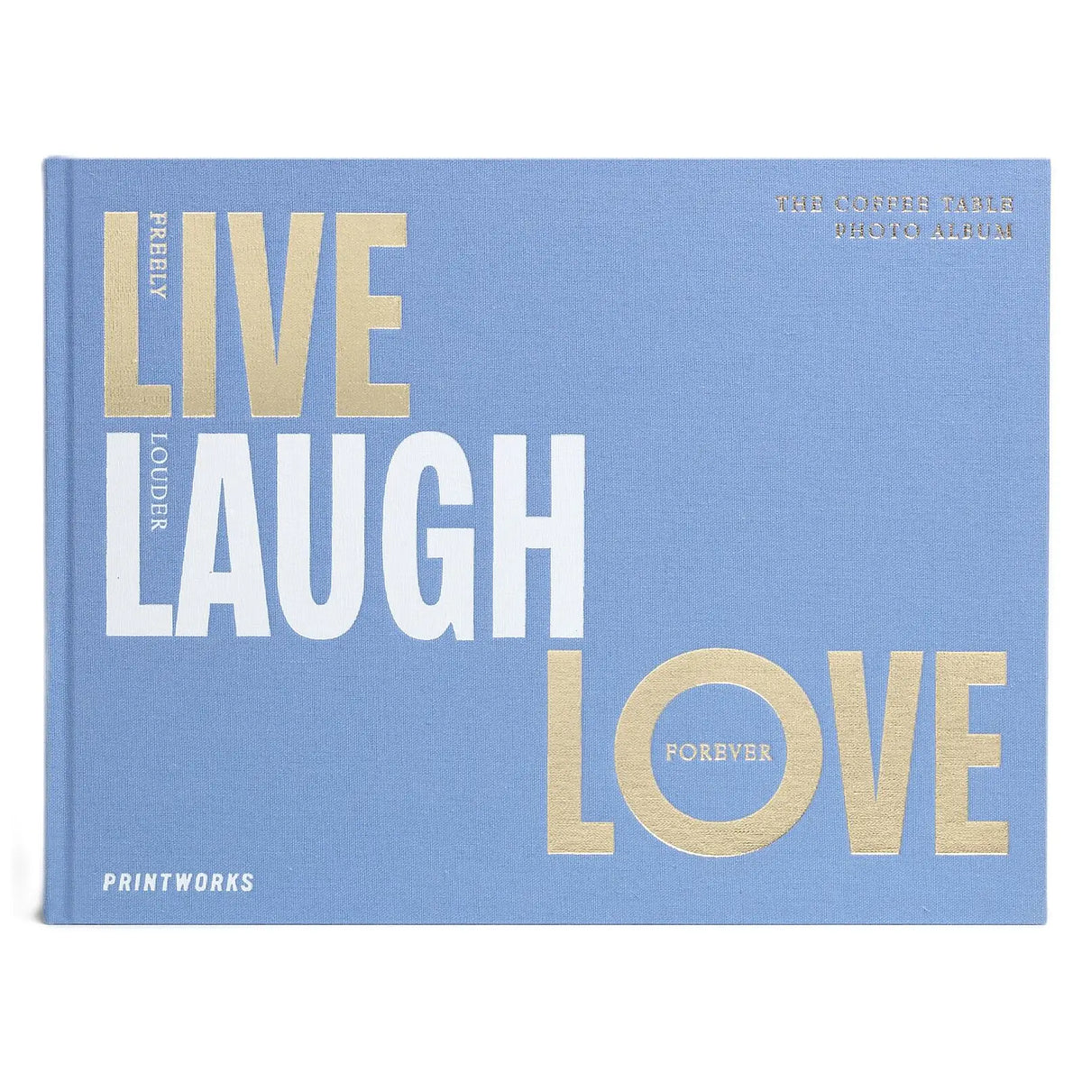 Printworks Poziomy album na zdjęcia Live, Laugh, Love - zdjęcie główne - widok 1