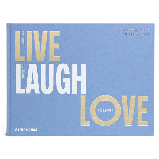 Printworks Poziomy album na zdjęcia Live, Laugh, Love - zdjęcie główne - widok 1