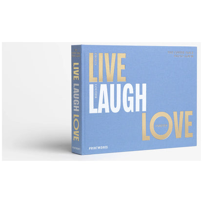 Printworks Poziomy album na zdjęcia Live, Laugh, Love - widok 3