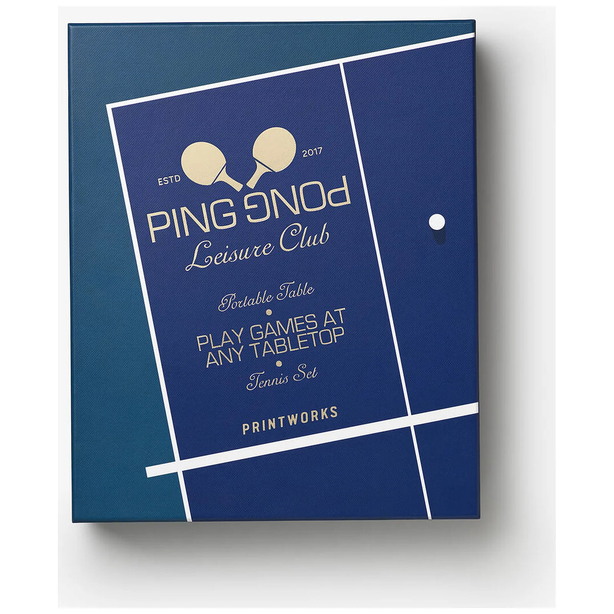 Printworks Przenośny zestaw do tenisa stołowego Ping pong - widok 3