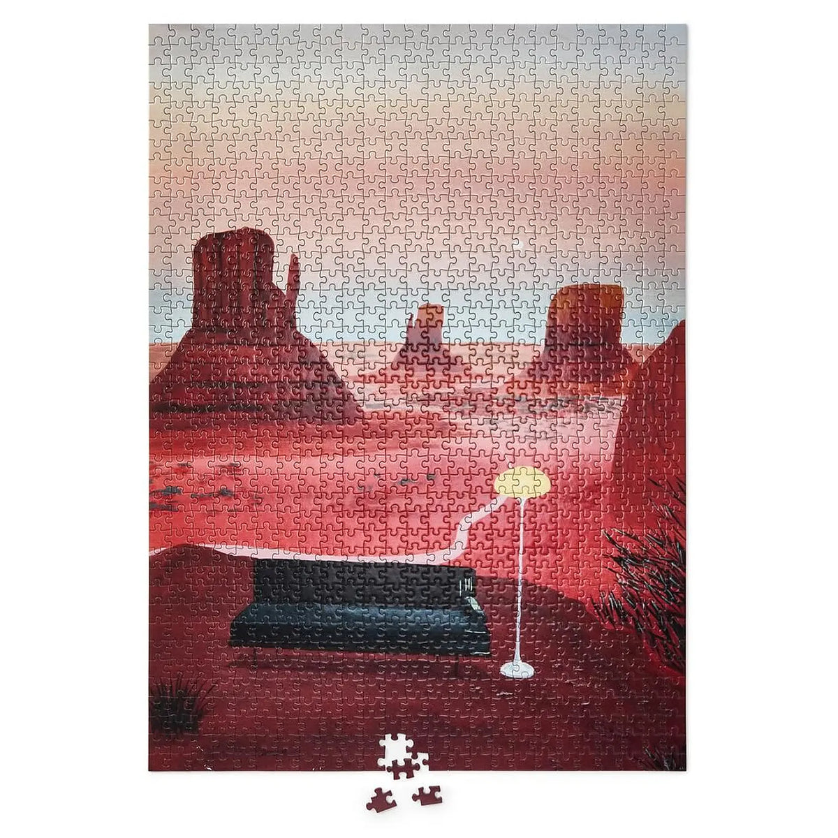 Printworks Puzzle w pudełku w formie książki 1000 elementów - wariant Lounge - widok 14