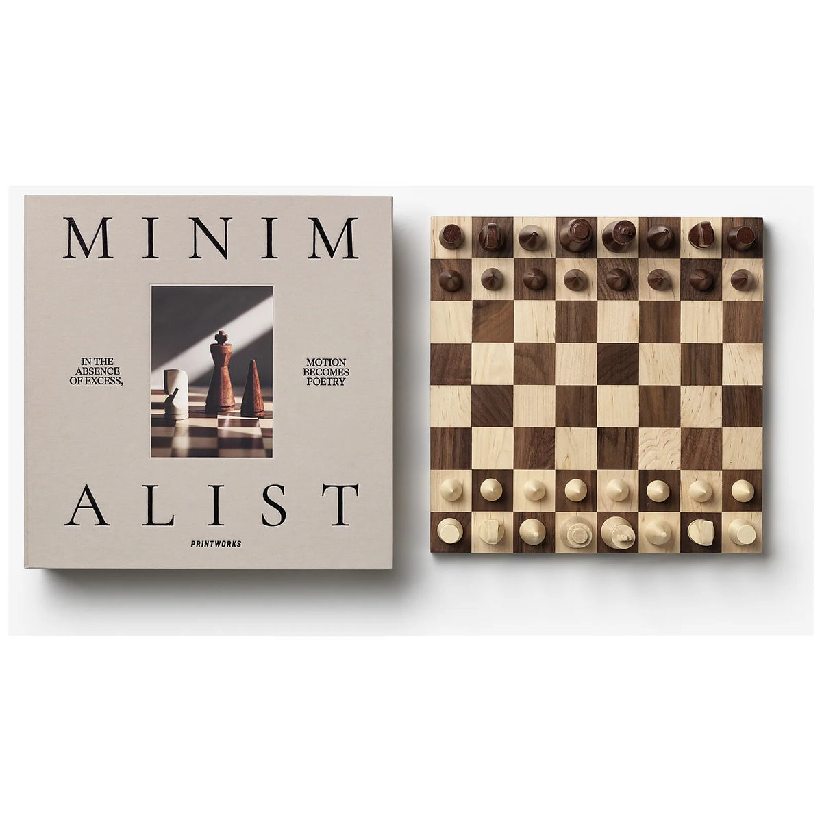 Printworks Szachy drewniane Minimalist - widok 4
