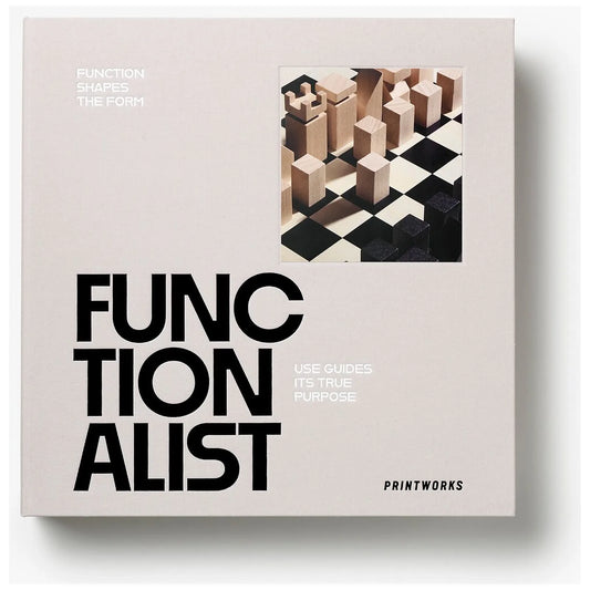 Printworks Szachy drewniane The Functionalist Grey Legacy Collection - zdjęcie główne - widok 1