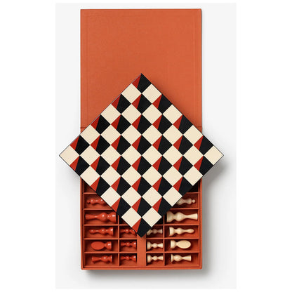 Printworks Szachy drewniane The Surrealist Orange Legacy Collection - widok 6