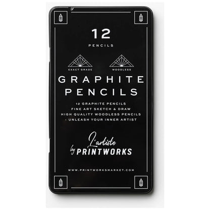Printworks Zestaw 12 ołówków Graphite - widok 4