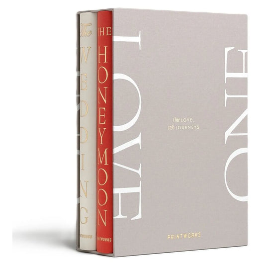 Printworks Zestaw 2 albumów fotograficznych Wedding pack – One Love - zdjęcie główne - widok 1