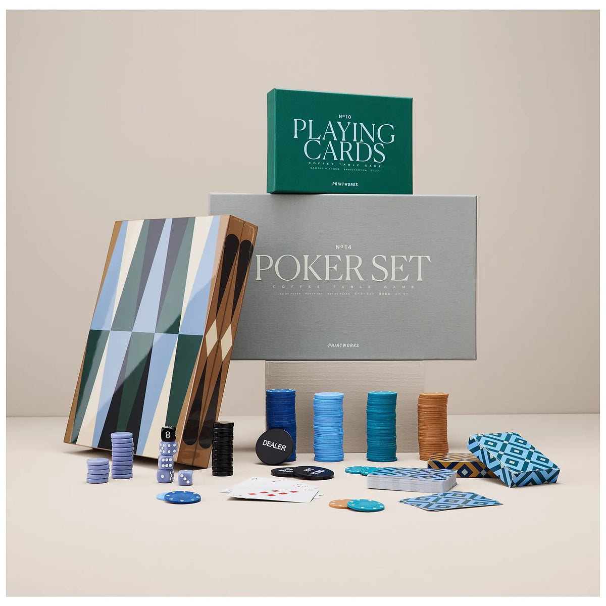 Printworks Zestaw do pokera - widok 6
