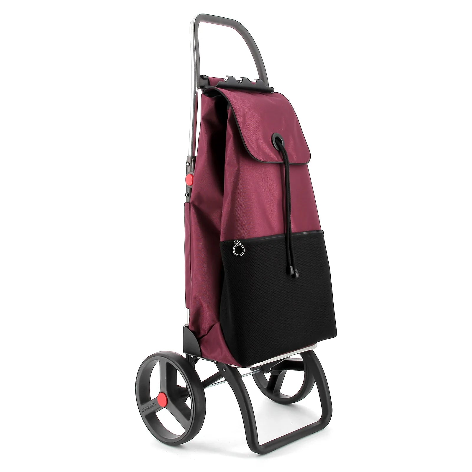 Rolser Wózek na zakupy Urban MF 2LRSG I-Max - zdjęcie główne kolor burgundy