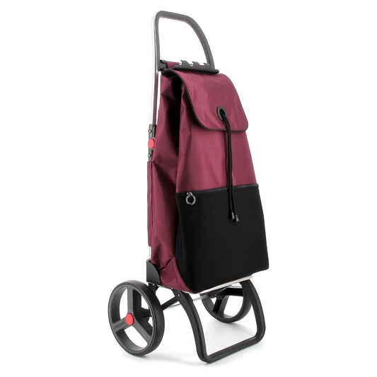Rolser Wózek na zakupy Urban MF 2LRSG I-Max - zdjęcie główne kolor burgundy