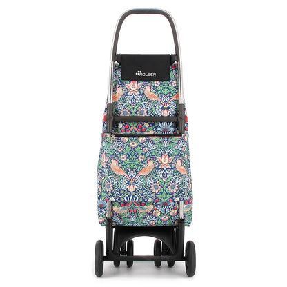 Rolser Wózek na zakupy I-Max William Morris 4L TOUR - wariant Wzór Birds - widok 4