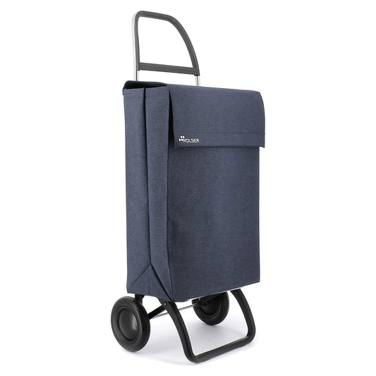 Rolser Wózek na zakupy Tweed 2 Jean - zdjęcie główne kolor niebieski