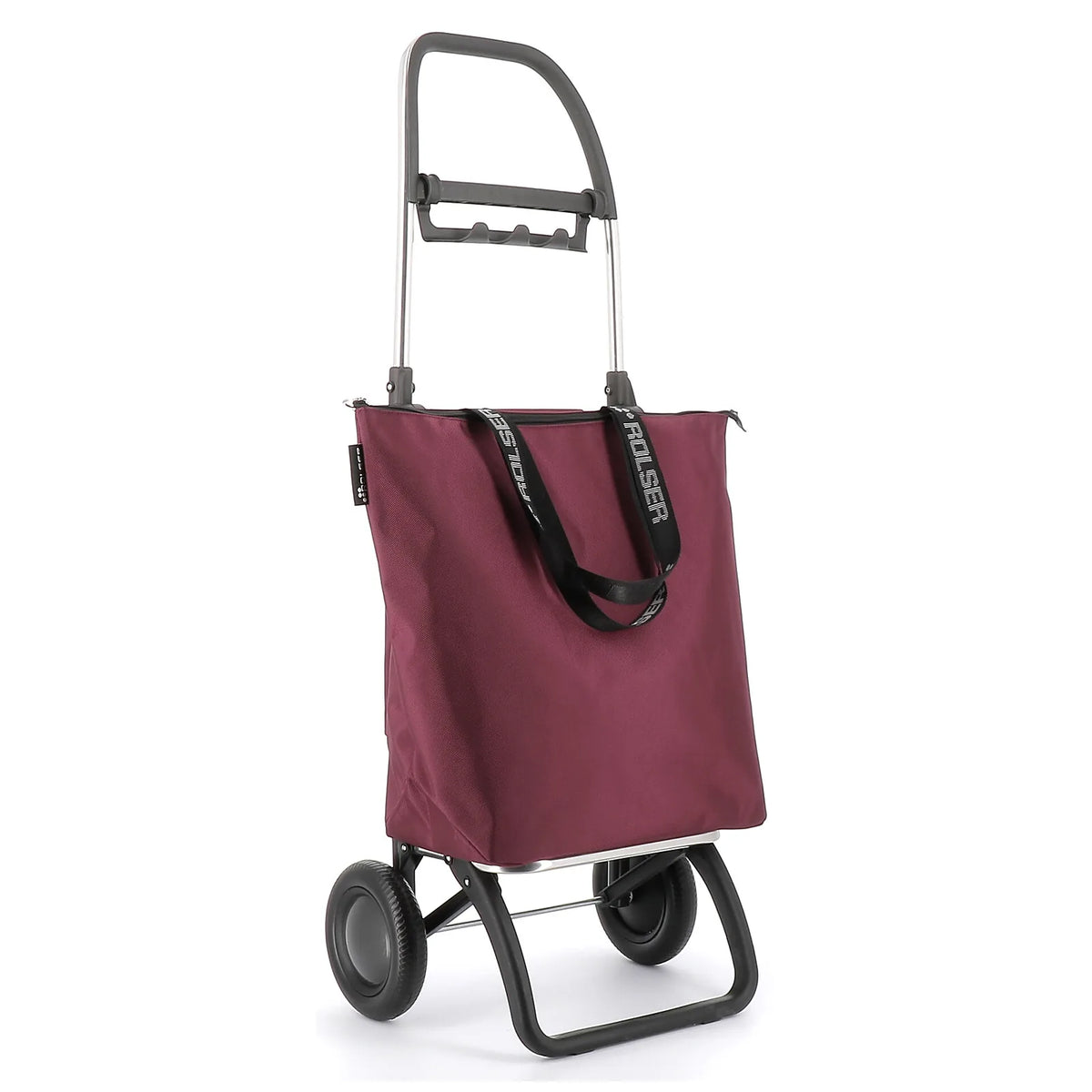Rolser Wózek na zakupy Mini Bag Plus MF 2L - wariant kolor bordowy - widok 2