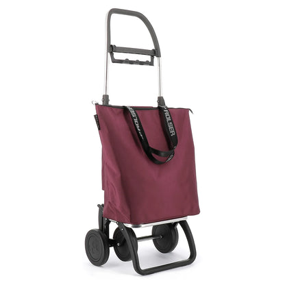 Rolser Wózek na zakupy Mini Bag Plus MF 4L - wariant kolor bordowy - widok 2