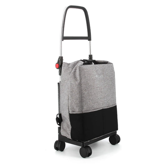 Rolser Wózek na zakupy T-Shop One Tweed - zdjęcie główne kolor szary
