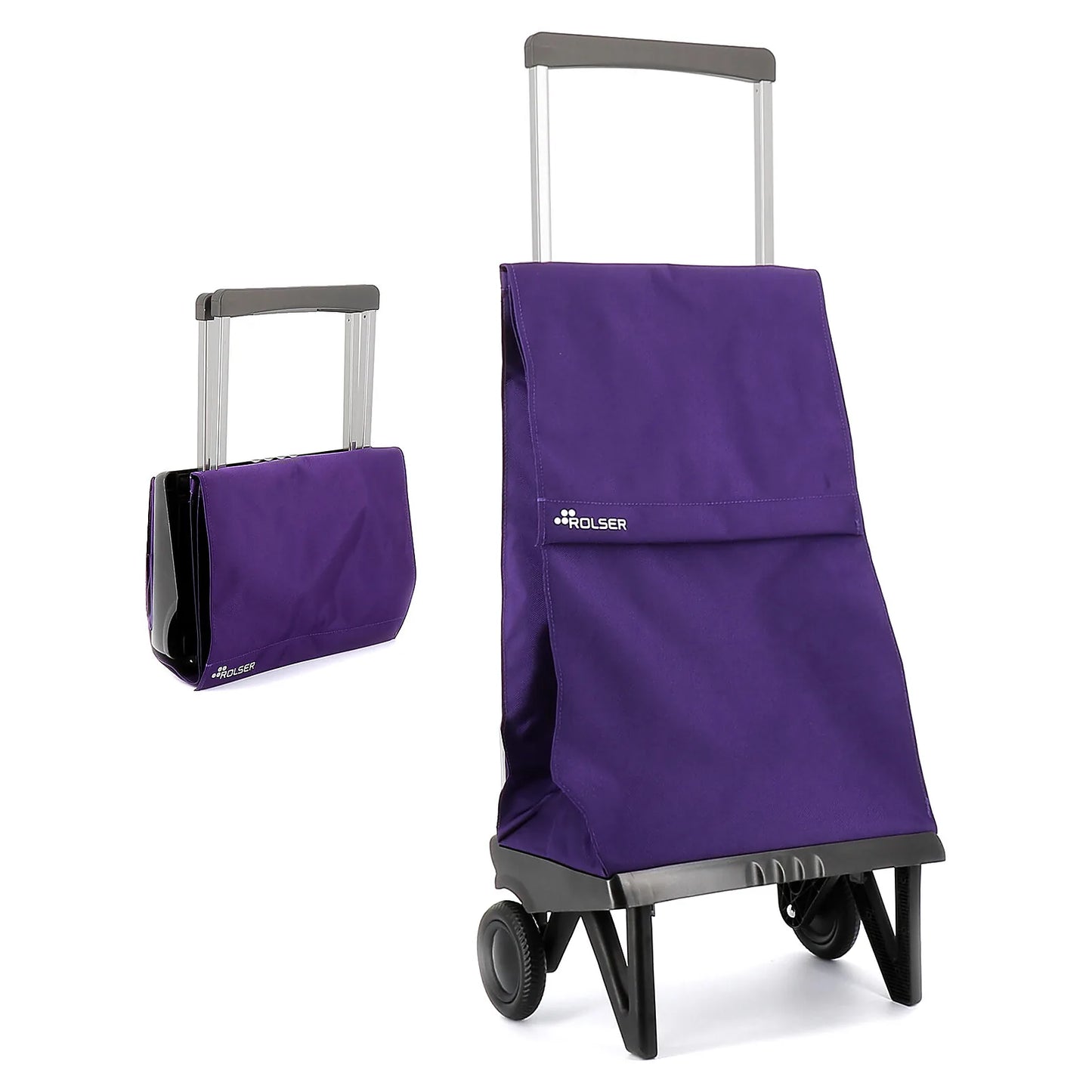 Rolser Wózek na zakupy MF Plegamatic Original - wariant kolor fioletowy